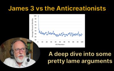 James 3 vs the anticreationists
